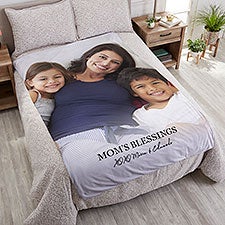 Photo & Message For Her Personalized Weighted Blankets - 35953