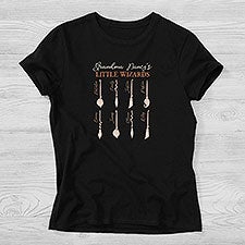 Personalized Halloween Womens Shirts - Family Broom - 35959