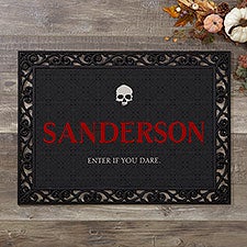Halloween Personalized Doormat - Haunted Halloween - 36027