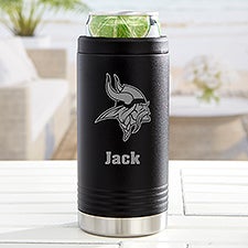 NFL Minnesota Vikings Personalized Insulated Skinny Can Holder - 36037