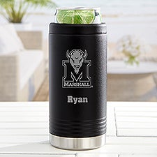 NCAA Marshall Thundering Herd Personalized Insulated Skinny Can Holder  - 36071