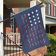 Family Name Flag Personalized House Flag  - 36108