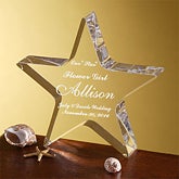 Personalized Star Award For Ring Bearer and Flower Girl - 3611