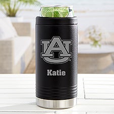 NCAA Auburn Tigers Personalized Insulated Skinny Can Holder  - 36129