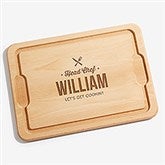 Head Chef Personalized Maple Cutting Boards - 36160