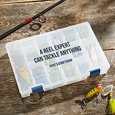 Write Your Own Personalized Plano Tackle Fishing Box  - 36178