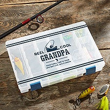 Reel Cool Personalized Tackle Fishing Box  - 36179