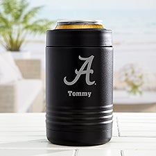 NCAA Alabama Crimson Tide Personalized Stainless Insulated Beer Can Holder - 36275