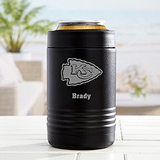 NFL Kansas City Chiefs Personalized Stainless Insulated Beer Can Holder - 36302