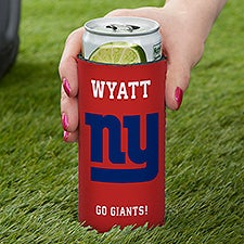 NFL New York Giants Personalized Slim Can Cooler  - 36345