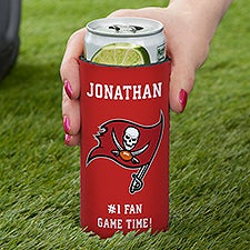 NFL Tampa Bay Buccaneers Personalized Slim Can Cooler  - 36352