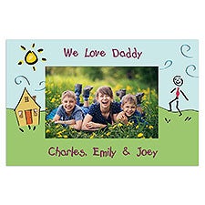 Personalized Photo Magnet Frame In Loving Them Design - 3638