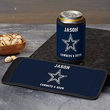 NFL Dallas Cowboys Personalized Can  Bottle Wrap  - 36388