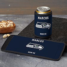 NFL Seattle Seahawks Personalized Can  Bottle Wrap  - 36407