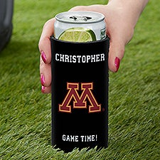 NCAA Minnesota Golden Gophers Personalized Slim Can Cooler  - 36439