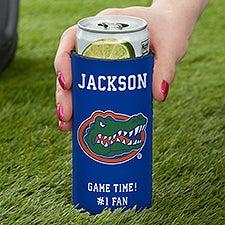 NCAA Florida Gators Personalized Slim Can Cooler  - 36453