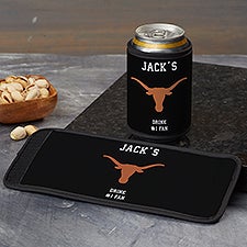NCAA Texas Longhorns Personalized Can  Bottle Wrap  - 36474