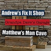 Mark Your Territory Personalized Wooden Signs - 36526