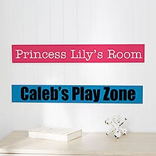 Kids Room Personalized Wooden Signs - 36527
