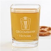 Personalized Wedding Party Shot Glass - 3656