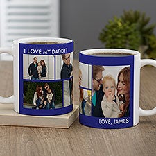 Picture Perfect 5 Photo Personalized Coffee Mugs - 36578