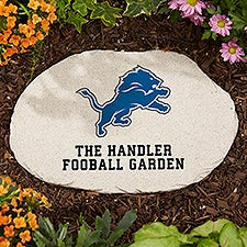 NFL Detroit Lions Personalized Round Garden Stone  - 36587