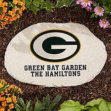 NFL Green Bay Packers Personalized Round Garden Stone  - 36588