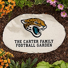 NFL Jacksonville Jaguars Personalized Round Garden Stone  - 36591