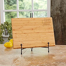 Personalized Logo Bamboo Cutting Board - 14 x 18  - 36615