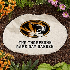 NCAA Missouri Tigers Personalized Round Garden Stone  - 36632