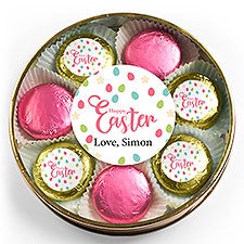 Happy Easter Personalized Chocolate Covered Oreo Cookies - 36646D