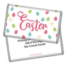 Happy Easter Personalized 5 lb. Hershey Bar  - 36649D