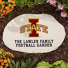 NCAA Iowa State Cyclones Personalized Round Garden Stone  - 36657