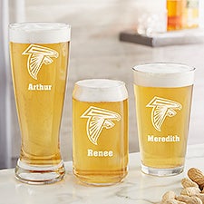 NFL Atlanta Falcons Personalized Beer Glass  - 36658