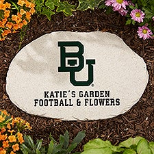 NCAA Baylor Bears Personalized Round Garden Stone  - 36665