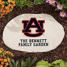 NCAA Auburn Tigers Personalized Round Garden Stone  - 36666