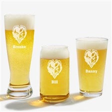 NFL Baltimore Ravens Personalized Beer Glass  - 36669