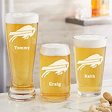 NFL Buffalo Bills Personalized Beer Glass - 36670