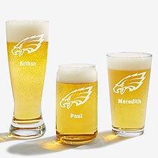 NFL Philadelphia Eagles Personalized Beer Glass  - 36710