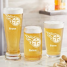 NFL Tennessee Titans Personalized Beer Glass  - 36715