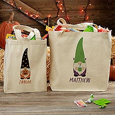 Personalized Halloween Tote Bag - Halloween Gnomes - 36738