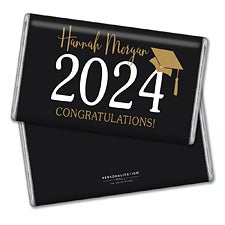 Classic Graduation Personalized 5 lb. Hershey Bar  - 36856D