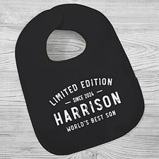 Limited Edition Personalized Baby Bibs - 36882
