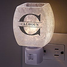 Lavish Last Name Personalized Frosted Night Light  - 36885