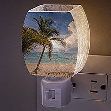 Personalized Frosted Photo Night Light  - 36887