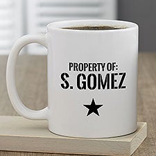 Authentic Personalized Coffee Mugs  - 36931