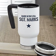 Authentic Personalized Commuter Travel Mug  - 36933