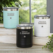 Authentic Personalized 10oz Vacuum Insulated Stainless Steel Tumblers  - 36939