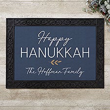 Spirit of Hanukkah Personalized Doormat  - 37048