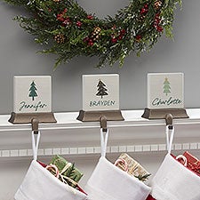 Personalized Stocking Holder - Christmas Aspen - 37064